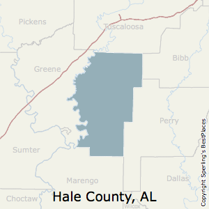 county hale alabama maps map